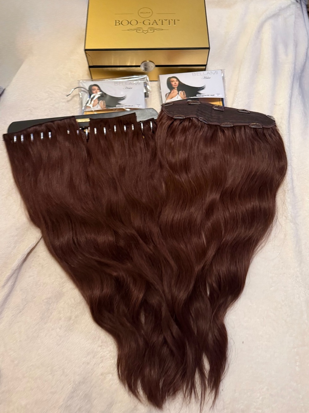 BELLAMI BOO-GATTI Clip-In Extensions in #4 CHOCOLATE BROWN